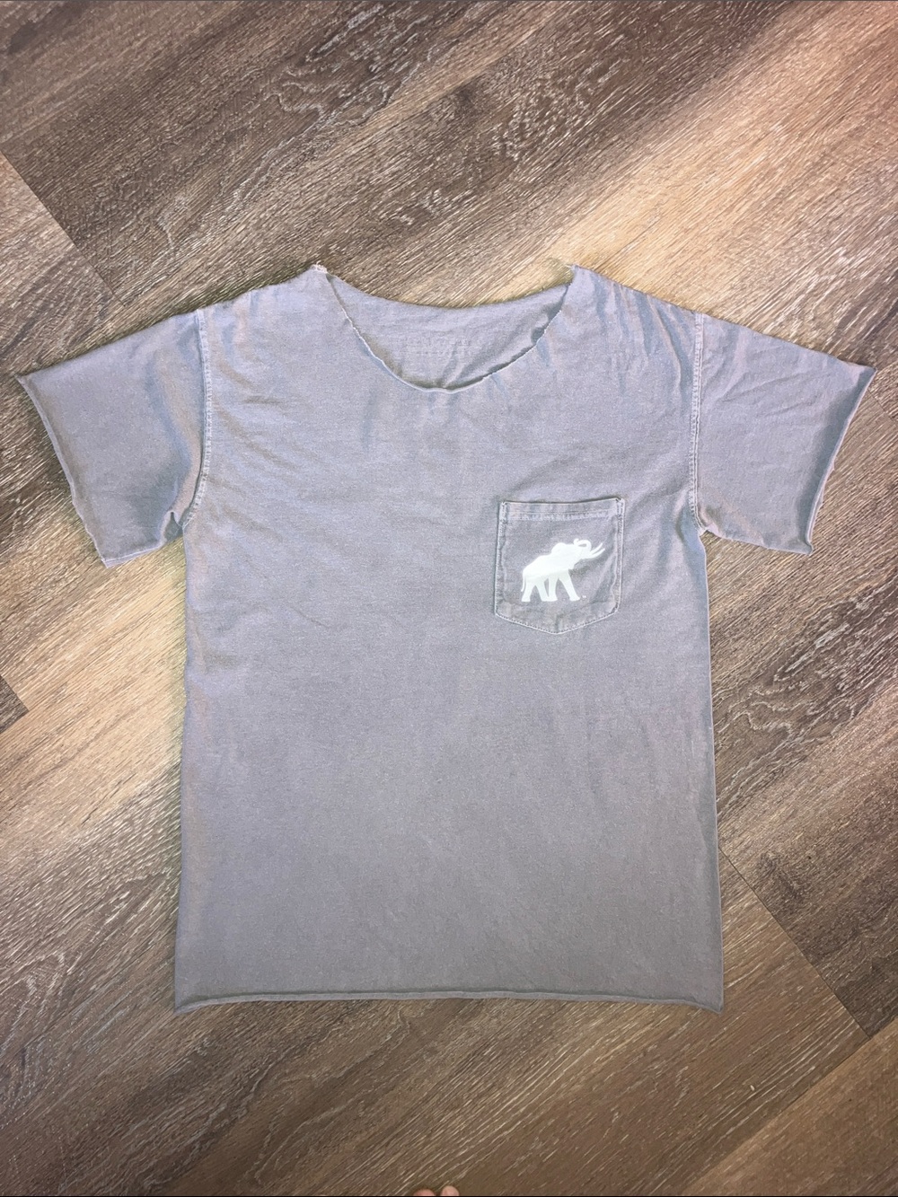 University of Alabama | Cutoff Boxy Tee - Picture 3 of 4